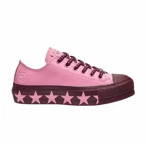 Miley Cyrus x Converse Wmns Chuck Taylor All Star Lift Ox 'Pink Burgundy'