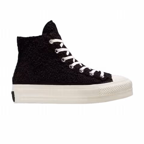 Converse Wmns Chuck Taylor All Star Lift High 'Black Sherpa'