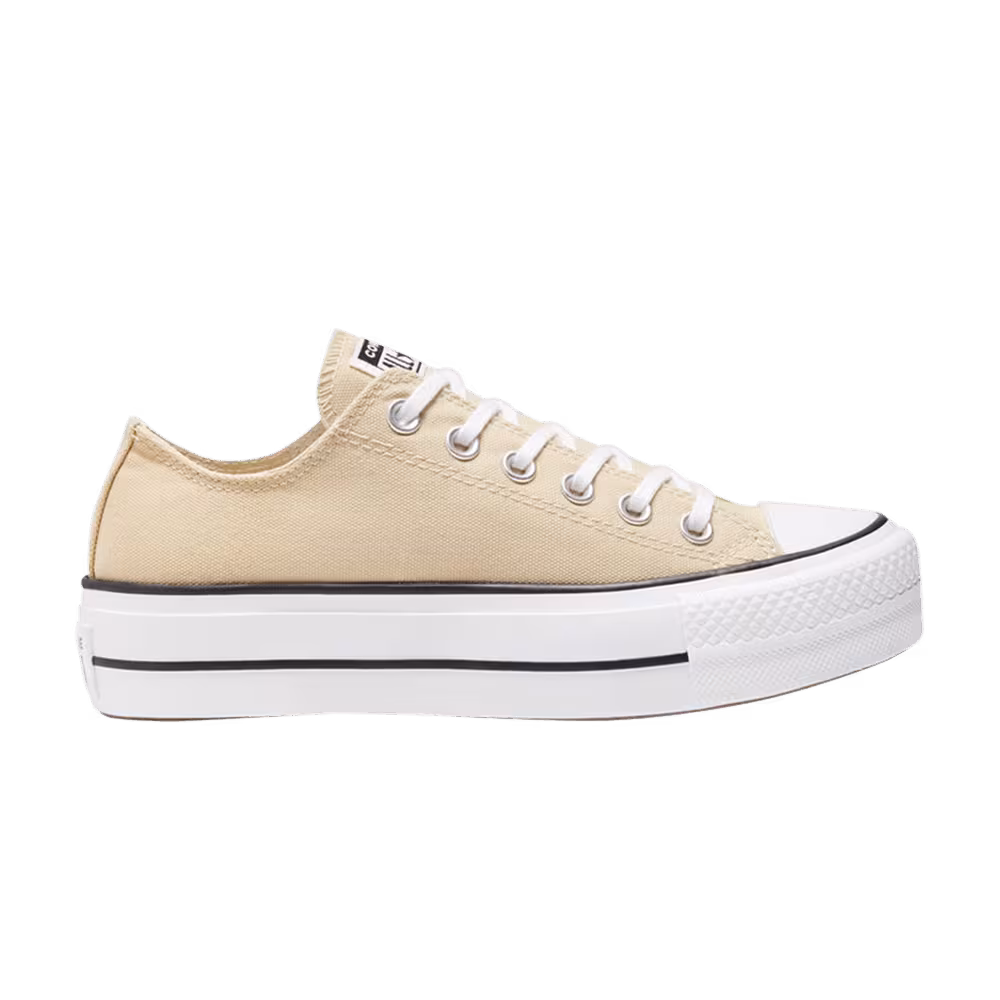Converse Women's Chuck Taylor All Star Platform Low Farro White