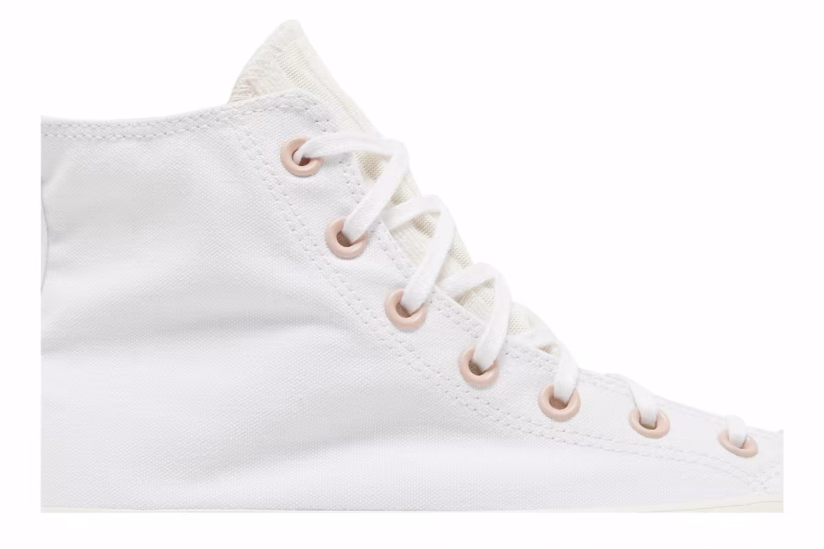 Converse Women's Chuck Taylor All Star Lift High White Pink Clay, view 3
