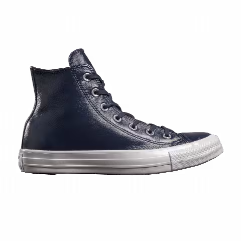 Converse Wmns Chuck Taylor All Star Crinkled Patent Leather Hi 'Midnight Navy'