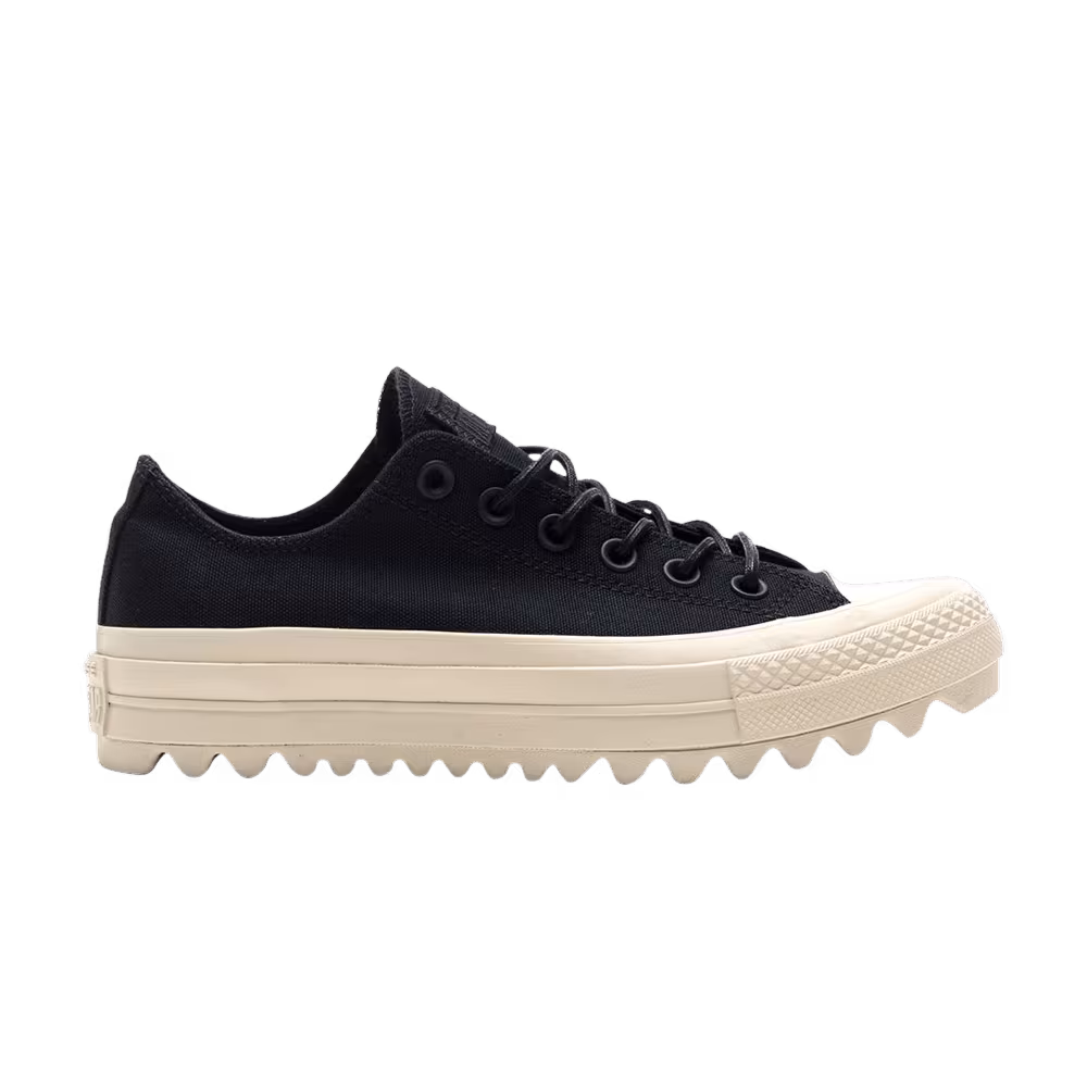 Converse Women's Chuck Taylor All Star Lift Ripple Ox Black