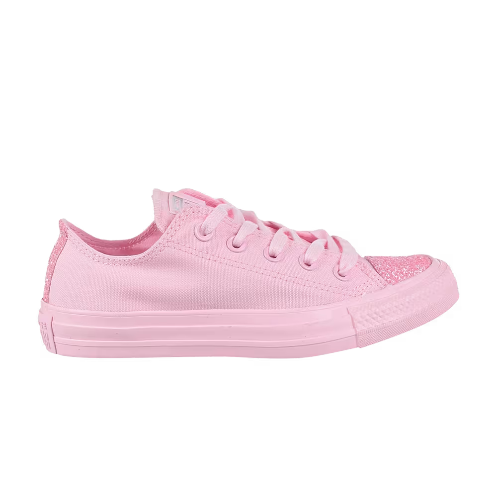Converse Women's Chuck Taylor All Star Low Pink Glitter Toe
