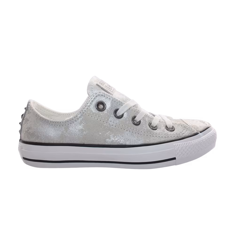 Converse Women's Chuck Taylor All Star Hardware Low Silver Mouse