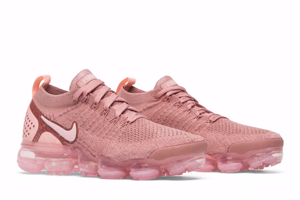 Nike Women's Air VaporMax Flyknit 2 Rust Pink, view 9