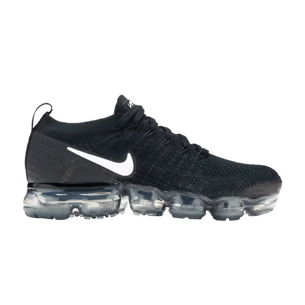 Nike Women's Air VaporMax Flyknit 2 Black White