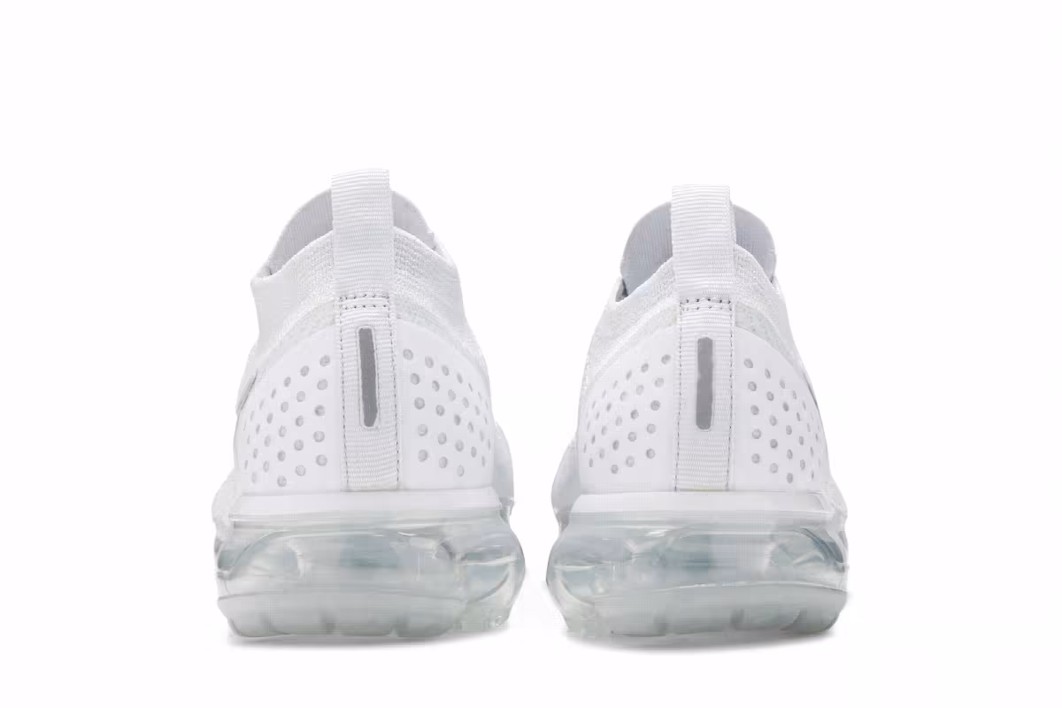Nike Women's Air VaporMax Flyknit 2 White Vast Grey, view 7