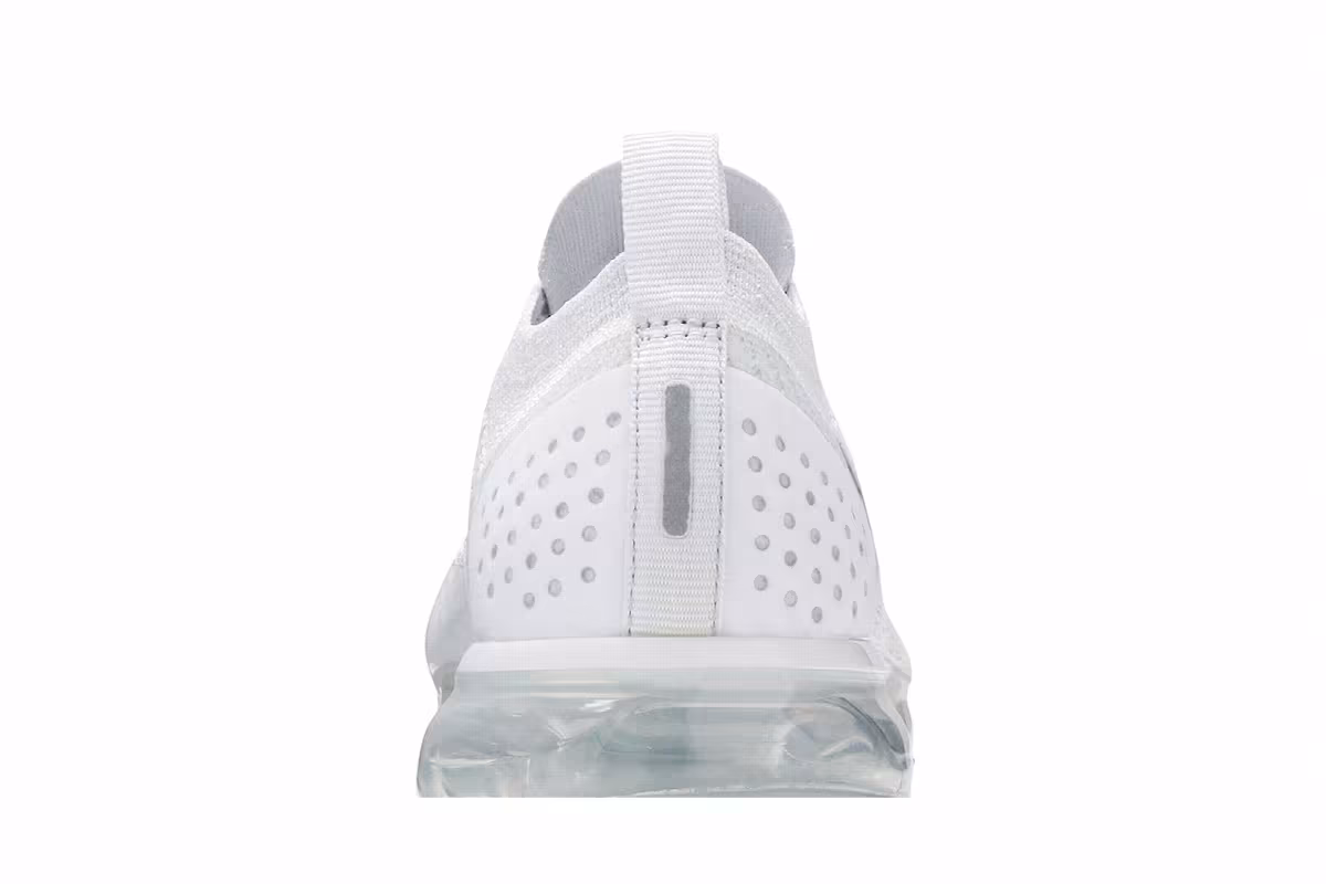 Nike Women's Air VaporMax Flyknit 2 White Vast Grey, view 8