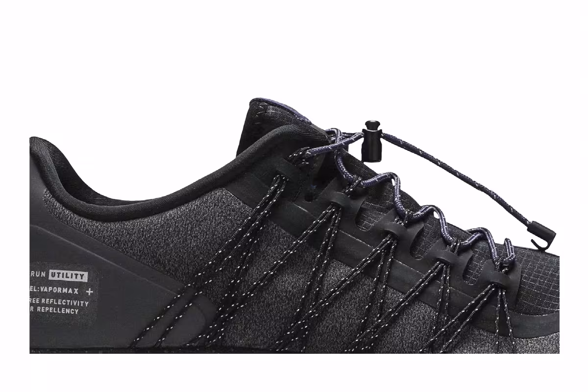 Nike Women's Air VaporMax Run Utility Black, view 3