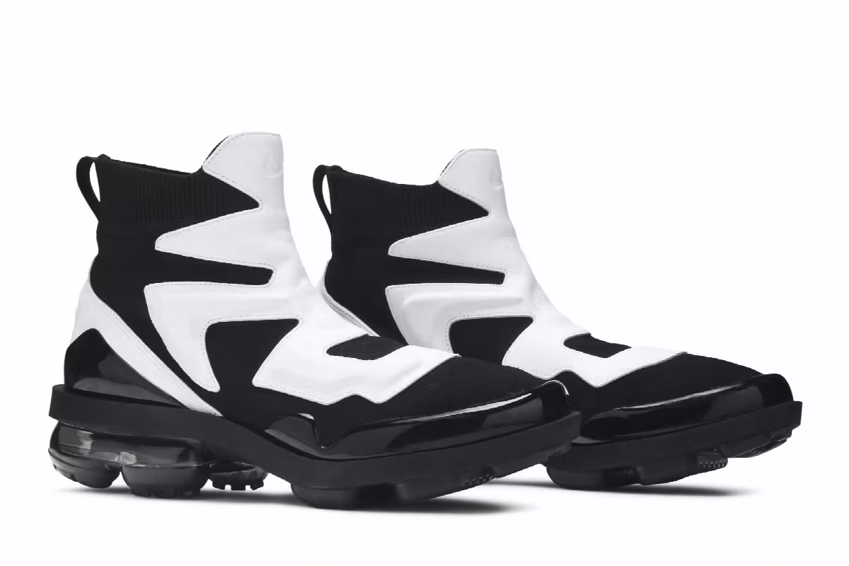 Nike Women's Air VaporMax Light 2 Tuxedo, view 9