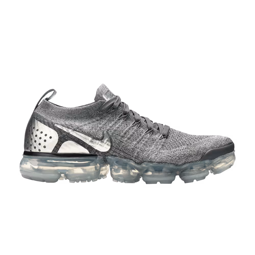 Nike Women's Air VaporMax Flyknit 2 Chrome Grey