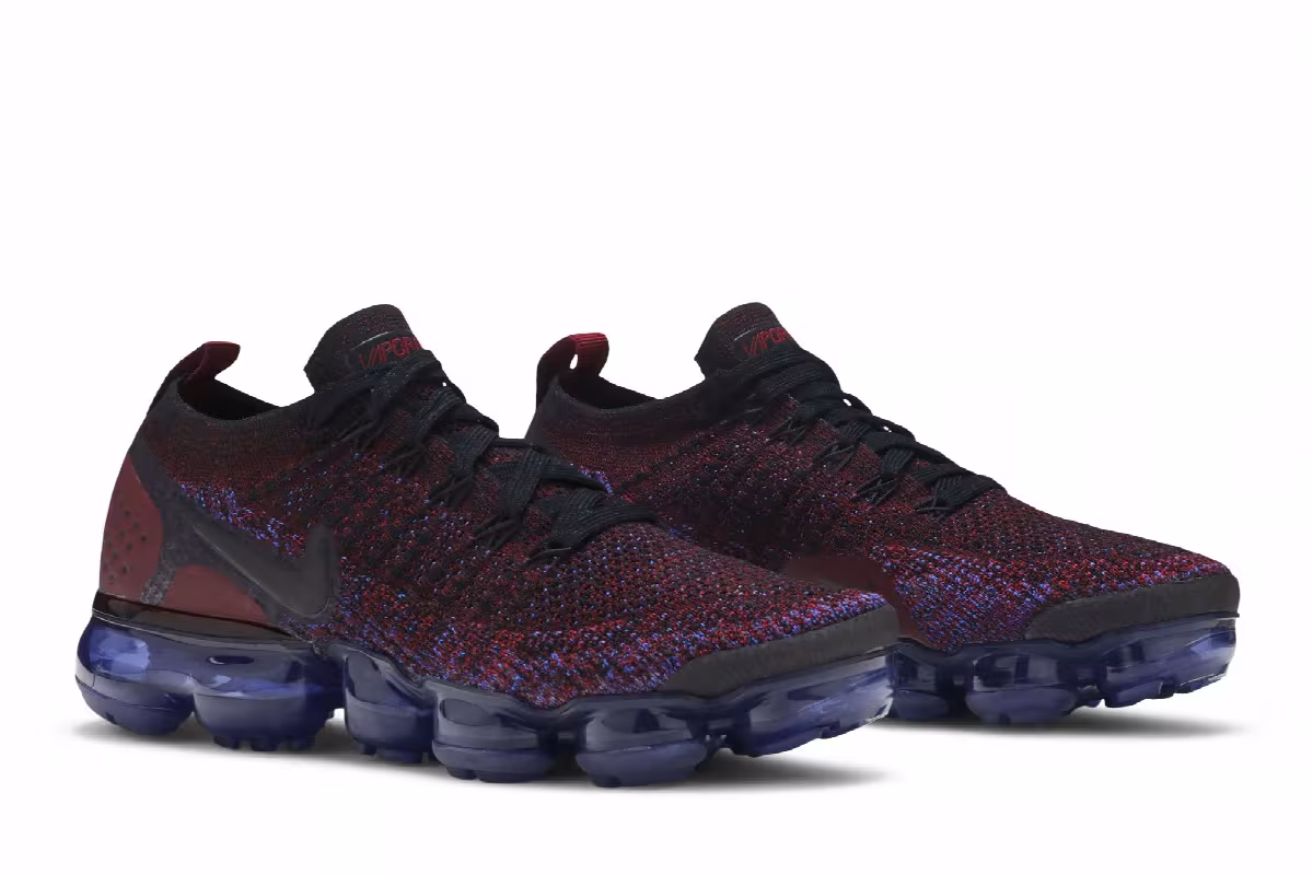 Nike Women's VaporMax 2 Team Red, view 9