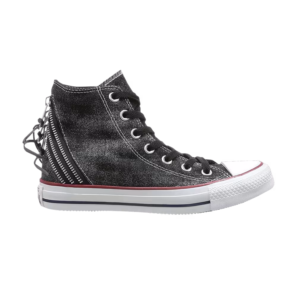 Converse Women's Chuck Taylor Tri Zip High Black