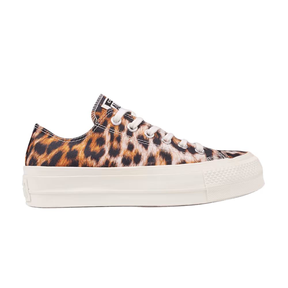 Converse Women's Chuck Taylor All Star Wild Lift Low Leopard
