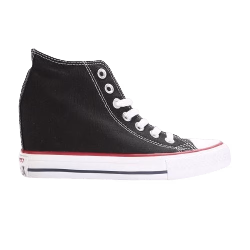 Converse Women's Chuck Taylor All Star Lux Wedge Hi Black