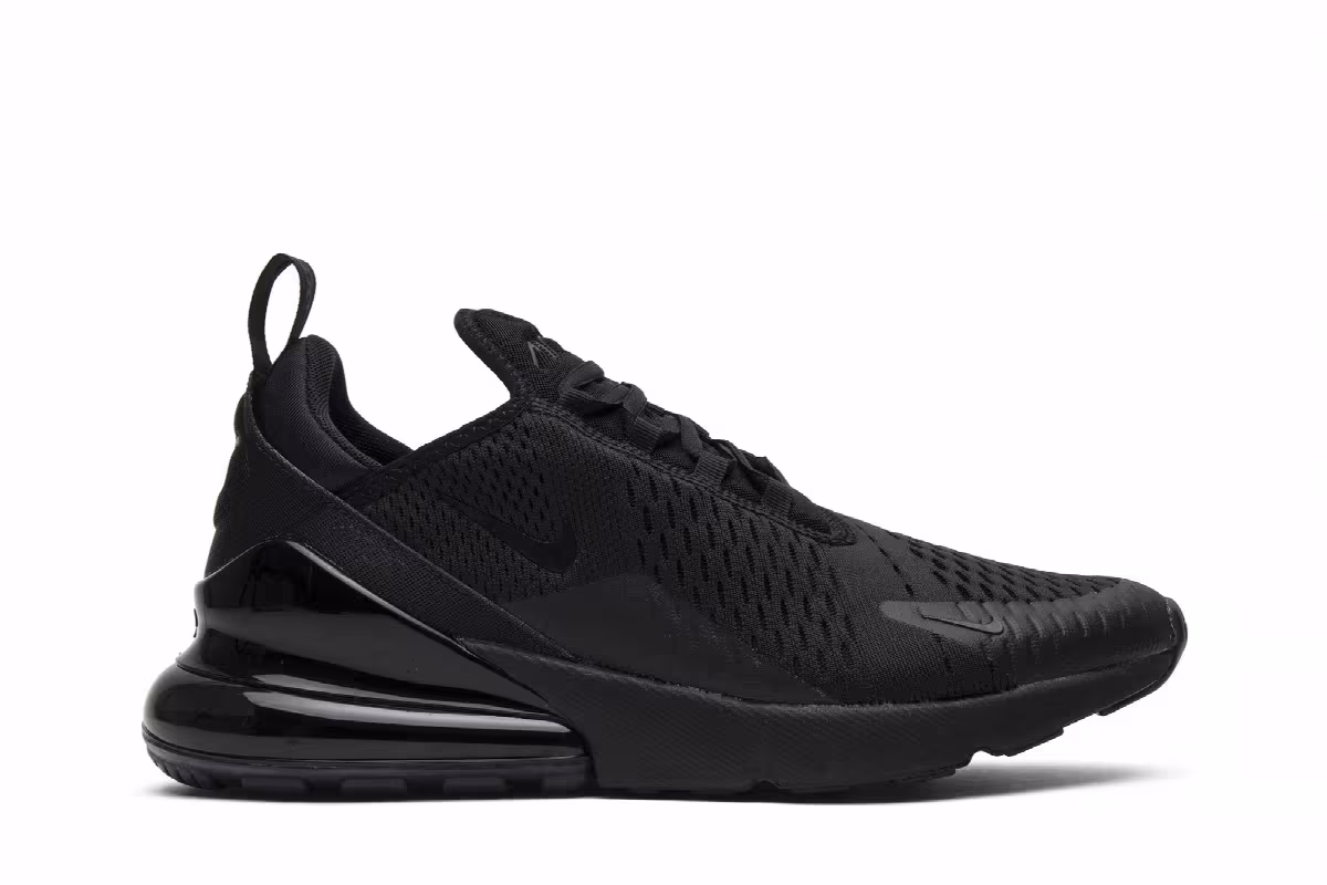 Nike Air Max 270 Triple Black, view 2