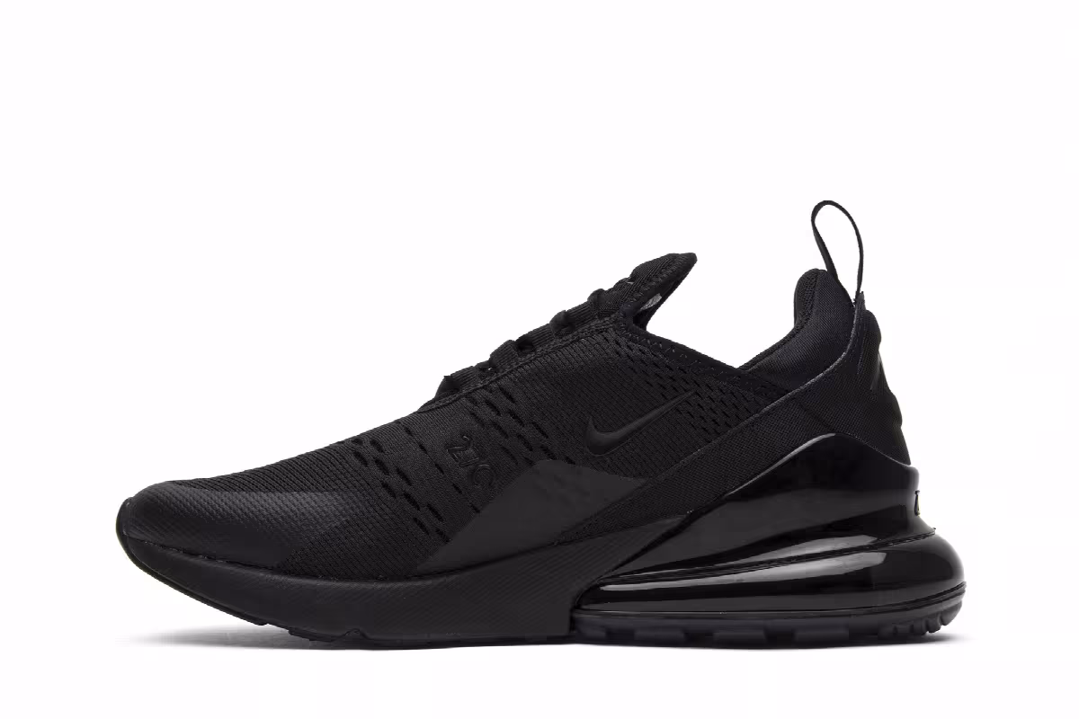 Nike Air Max 270 Triple Black, view 4