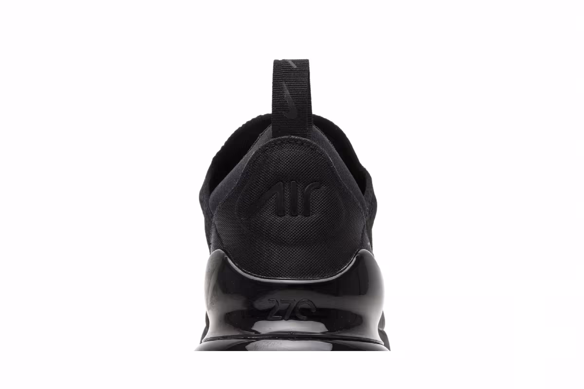 Nike Air Max 270 Triple Black, view 8