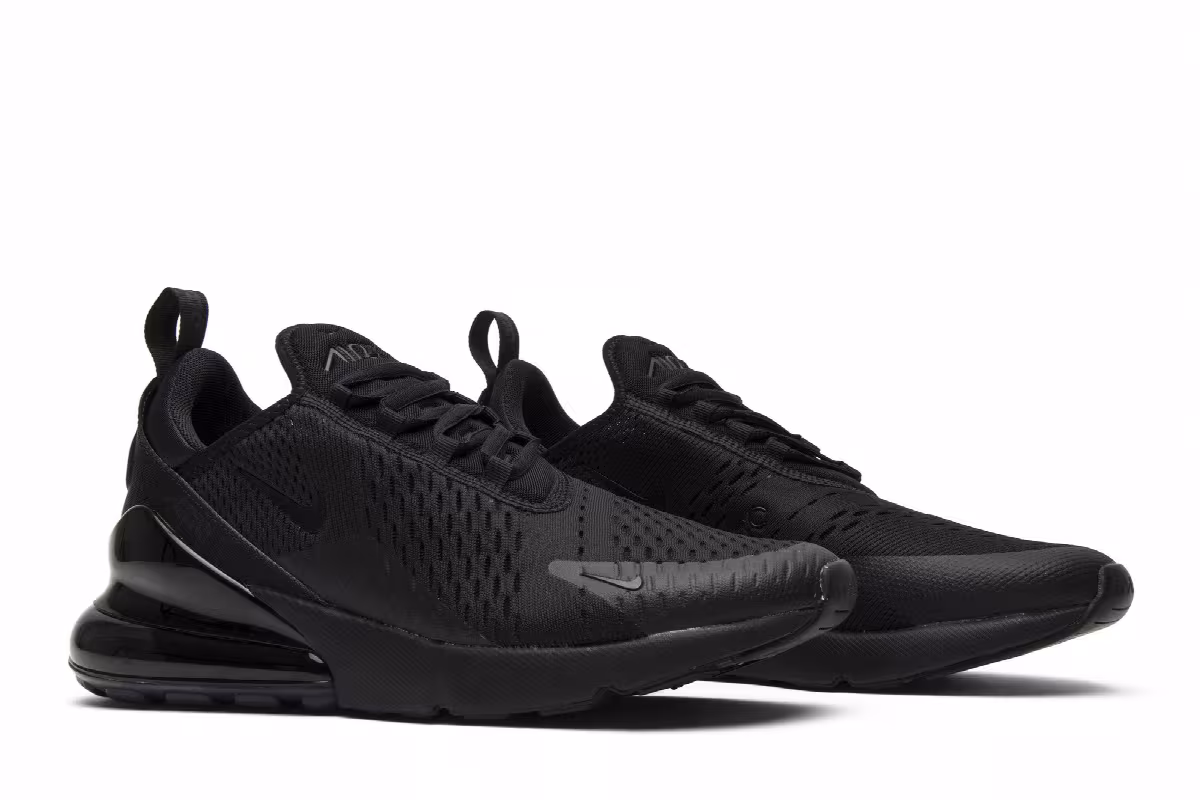 Nike Air Max 270 Triple Black, view 9