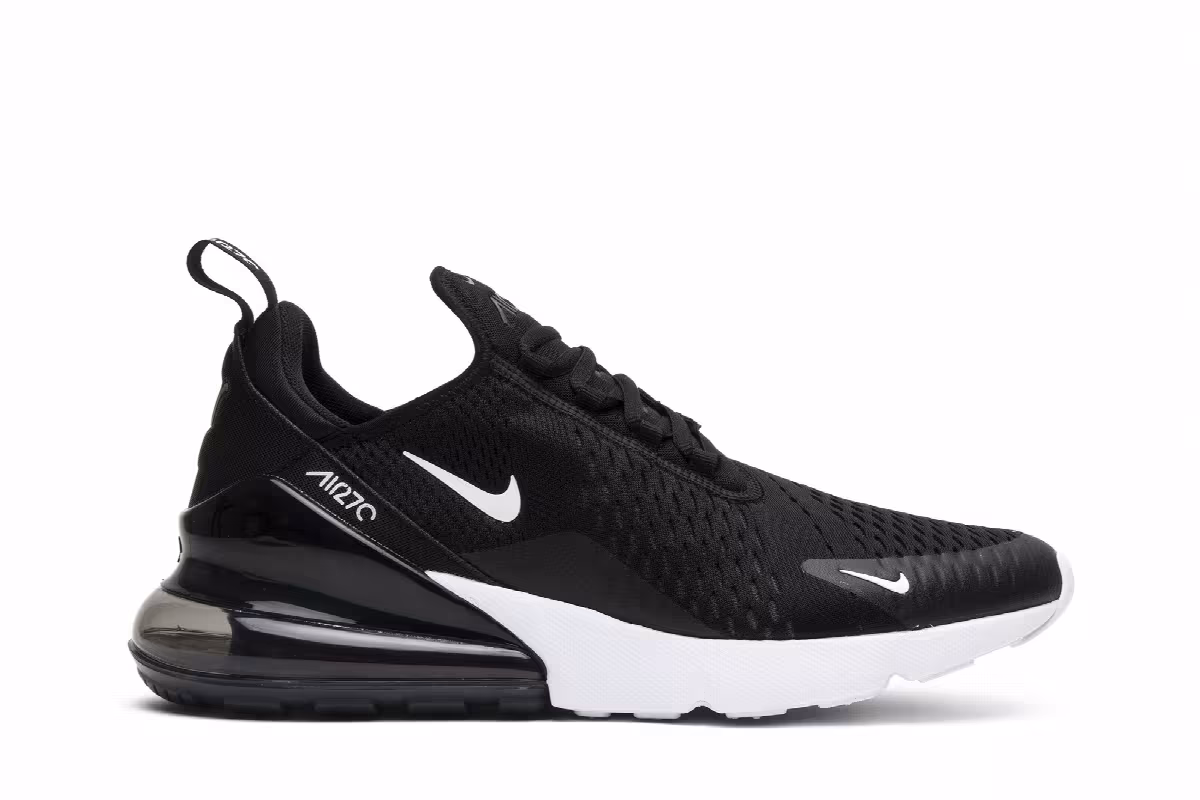 Nike Air Max 270 Black White, view 2