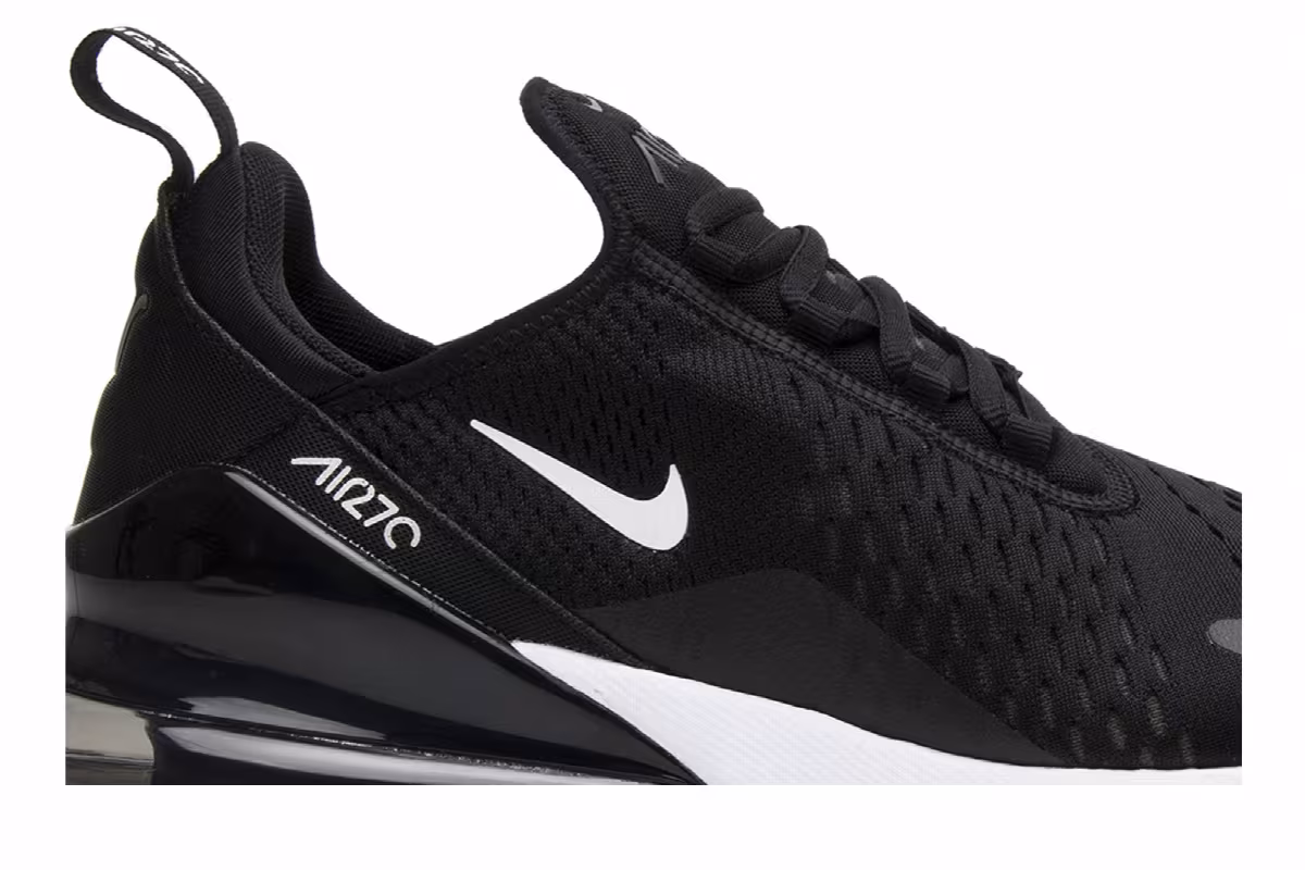 Nike Air Max 270 Black White, view 3