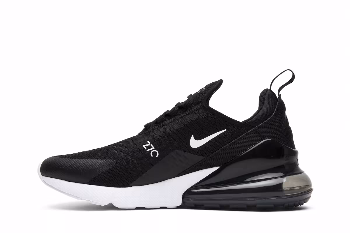 Nike Air Max 270 Black White, view 4