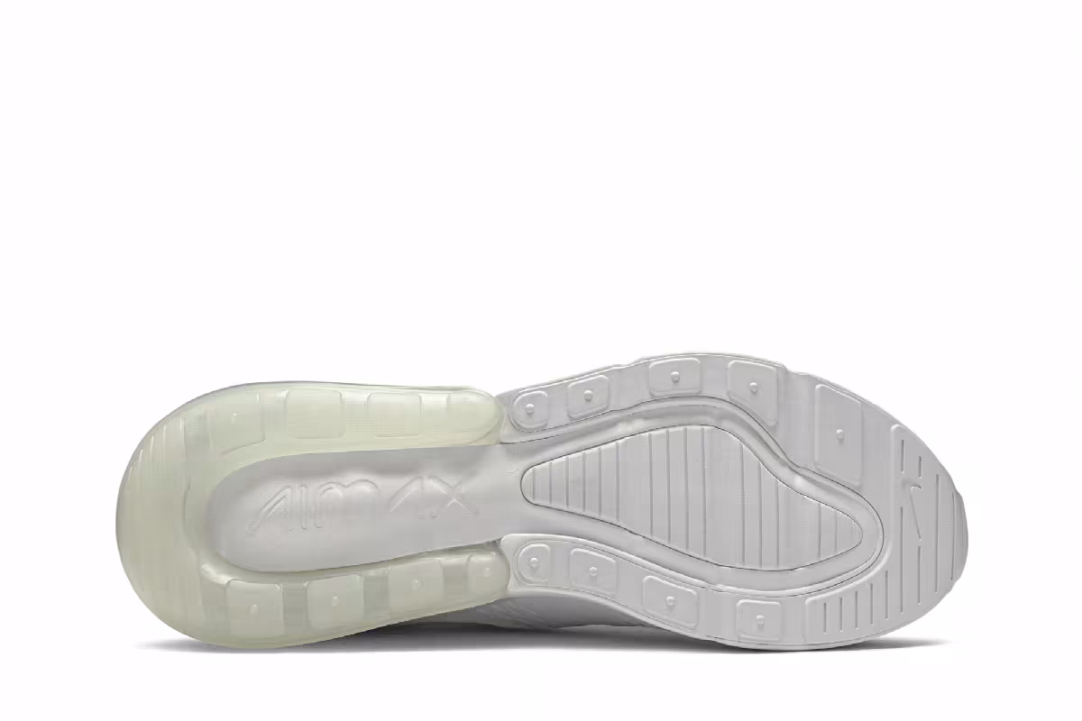 Nike Air Max 270 Triple White, view 5