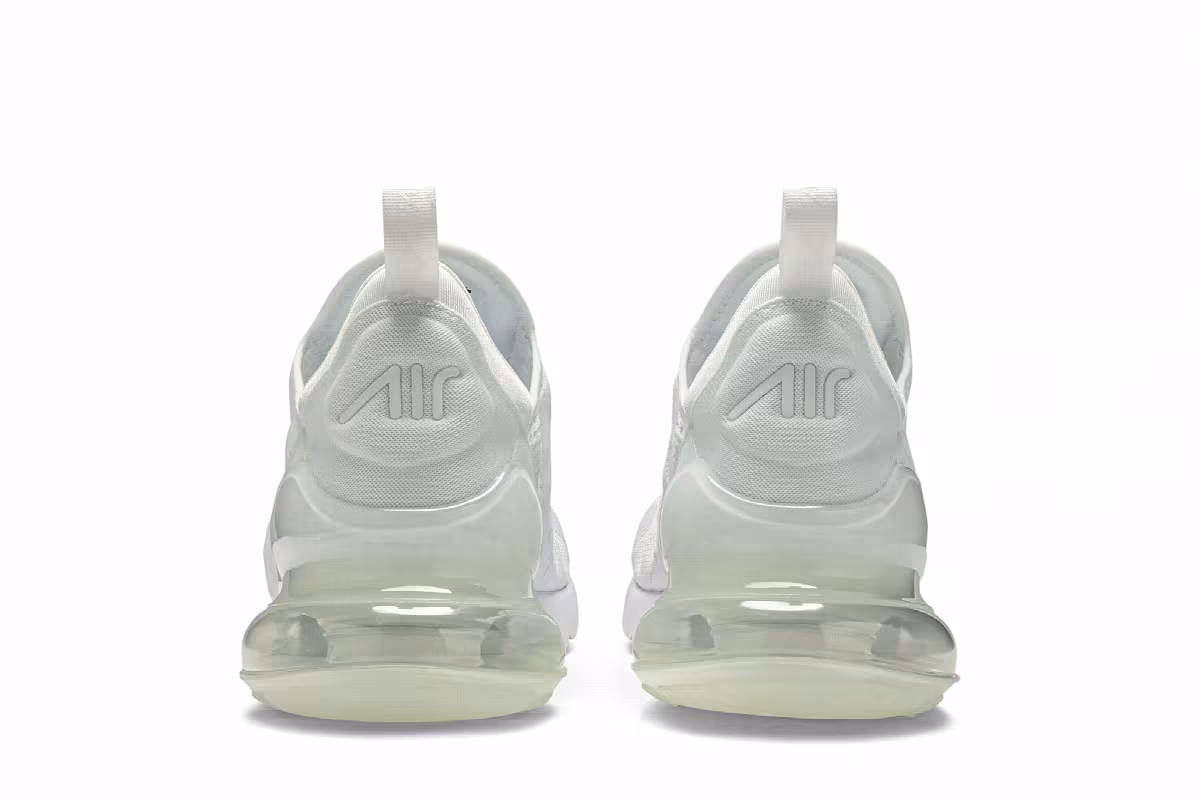 Nike Air Max 270 Triple White, view 7