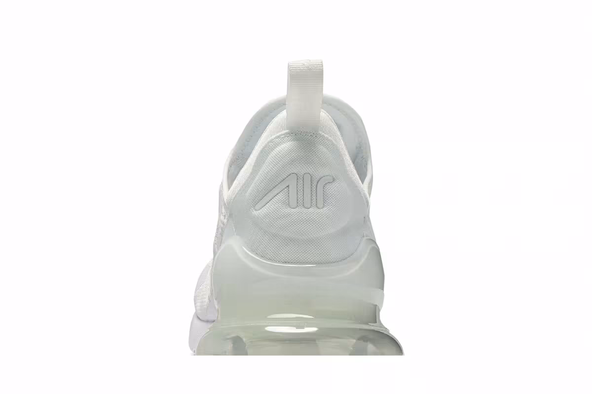 Nike Air Max 270 Triple White, view 8