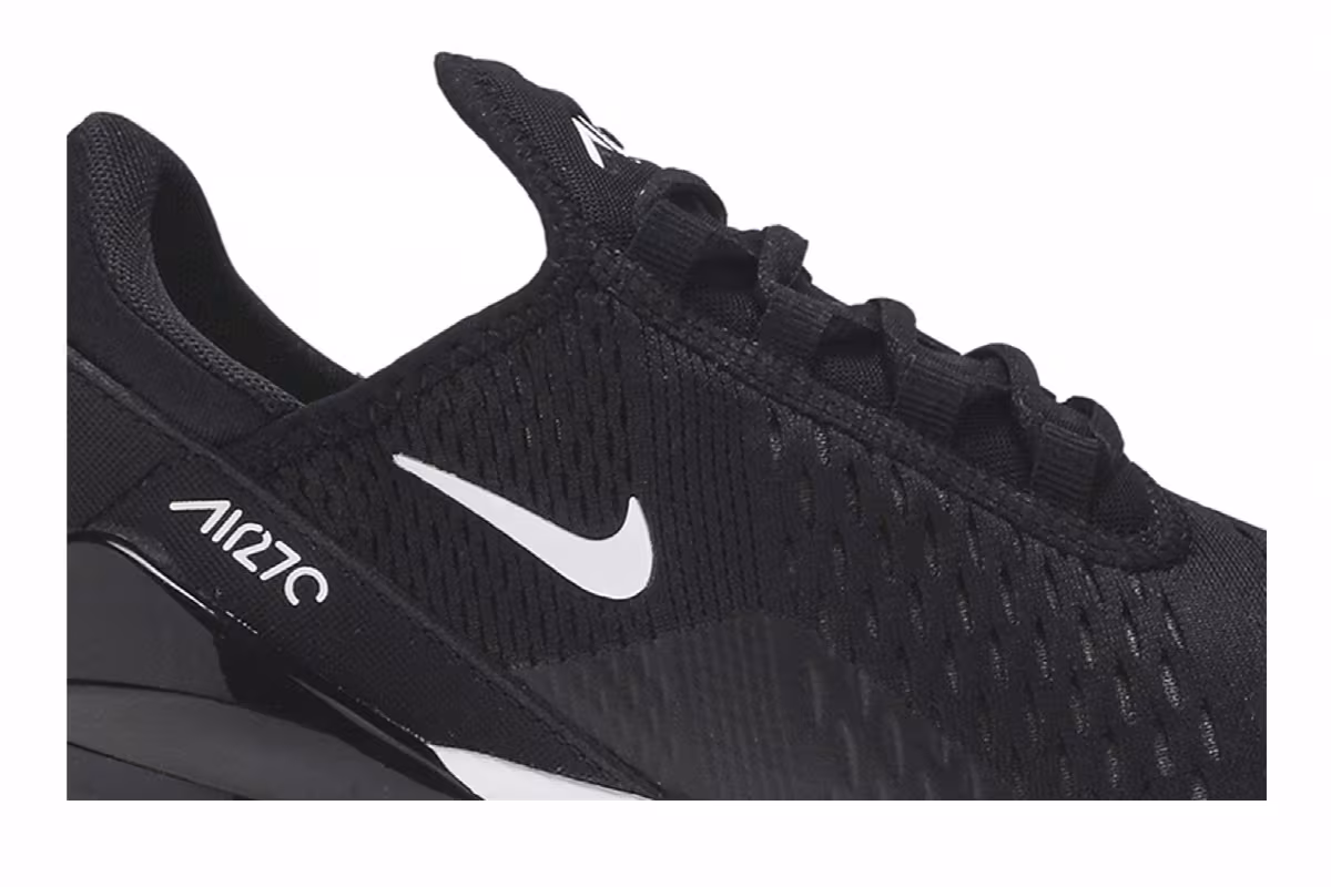 Nike Women's Air Max 270 Black, view 3