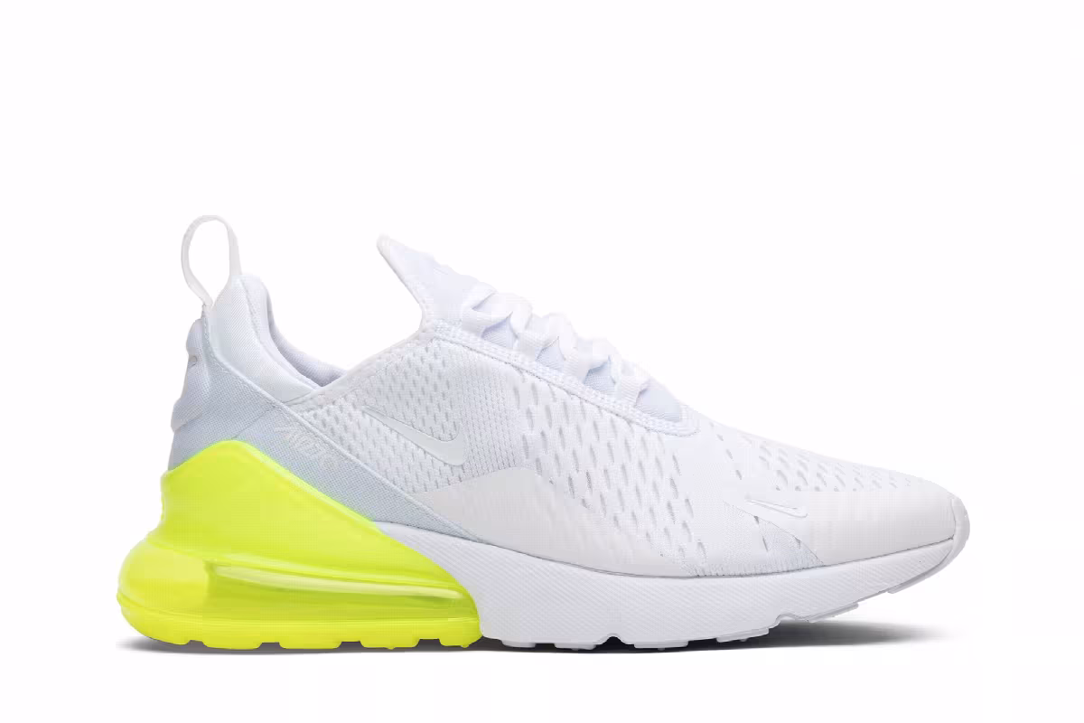 Nike Air Max 270 White Volt, view 2
