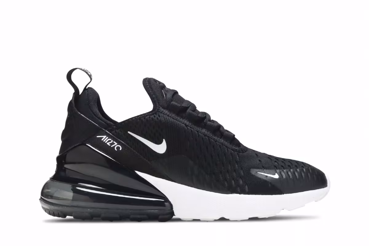 Nike Air Max 270 GS Triple Black, view 2