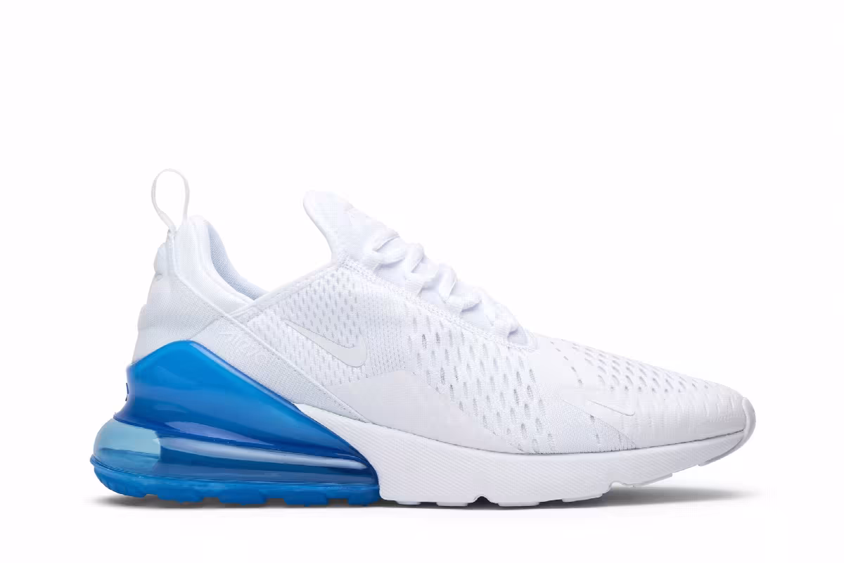 Nike Air Max 270 White Photo Blue, view 2