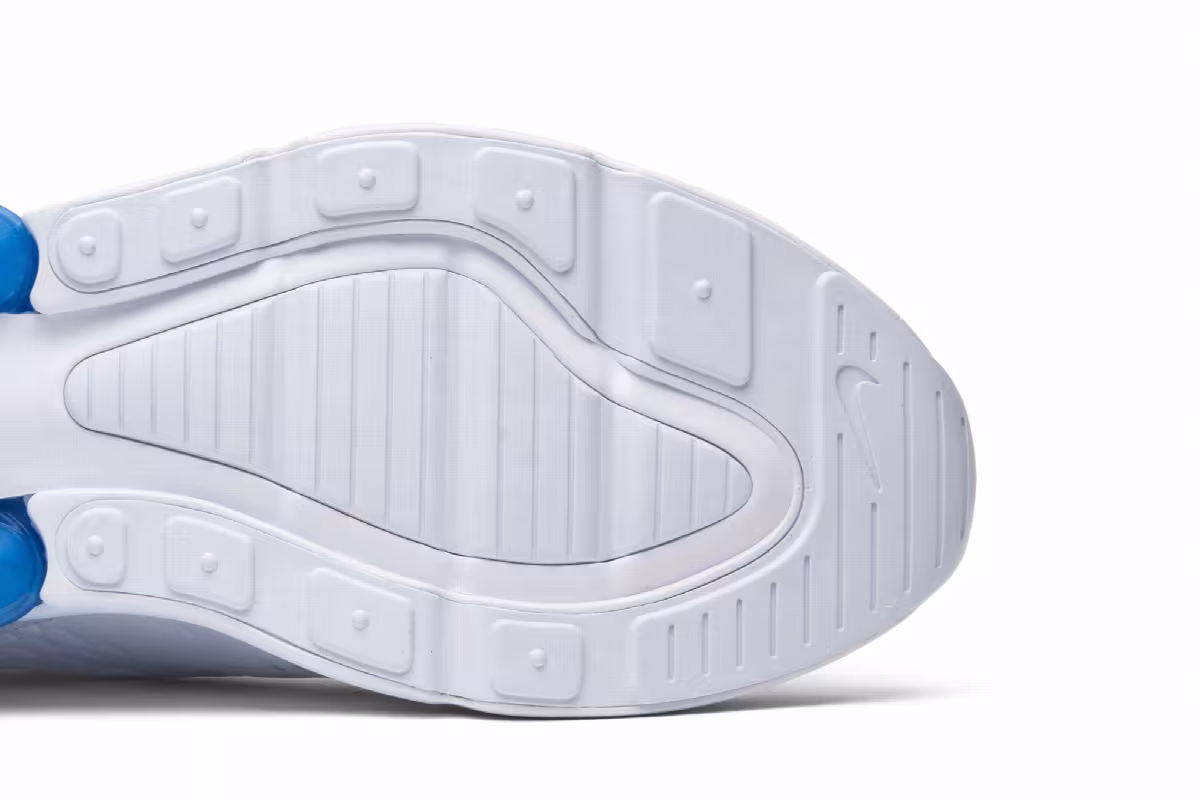Nike Air Max 270 White Photo Blue, view 6