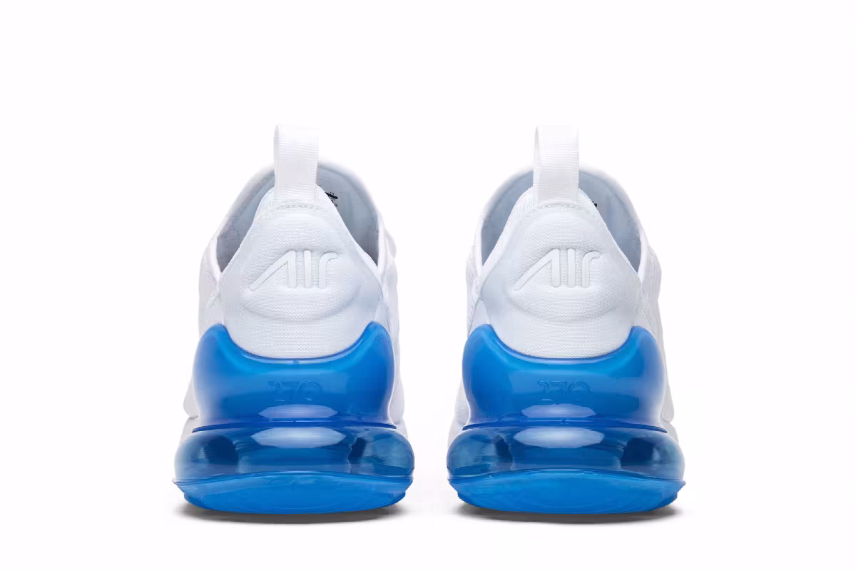 Nike Air Max 270 White Photo Blue, view 7