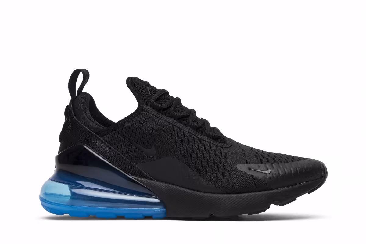 Nike Air Max 270 Black Photo Blue, view 2