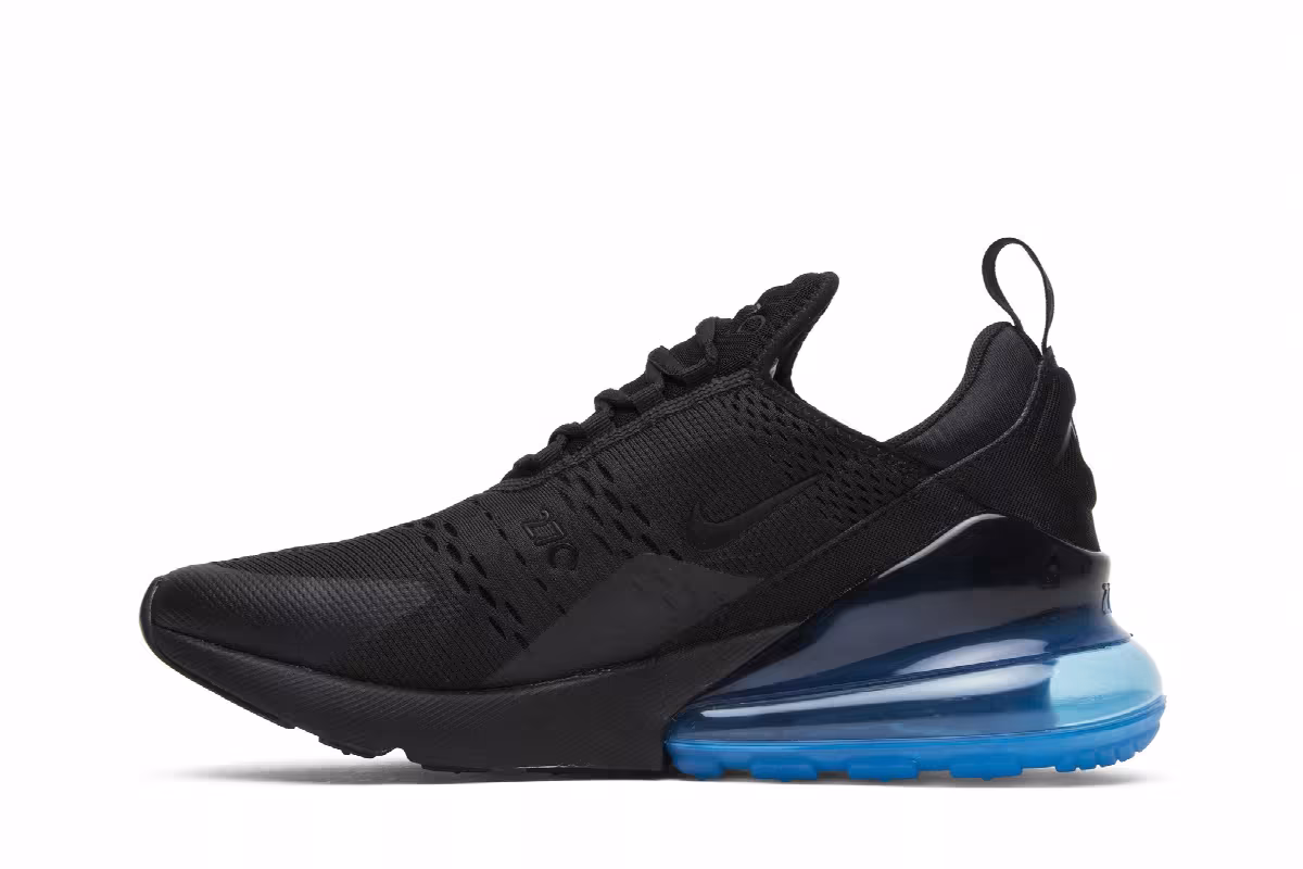 Nike Air Max 270 Black Photo Blue, view 4