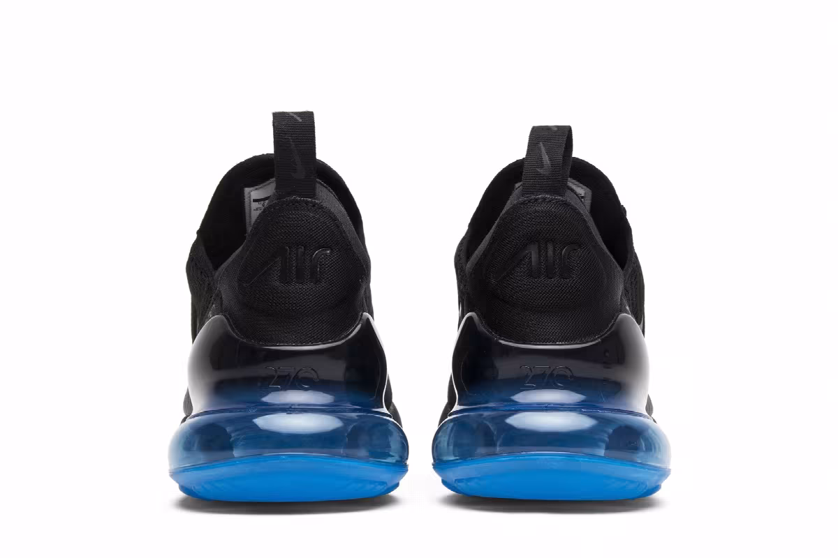 Nike Air Max 270 Black Photo Blue, view 7