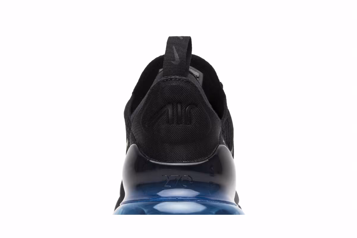 Nike Air Max 270 Black Photo Blue, view 8