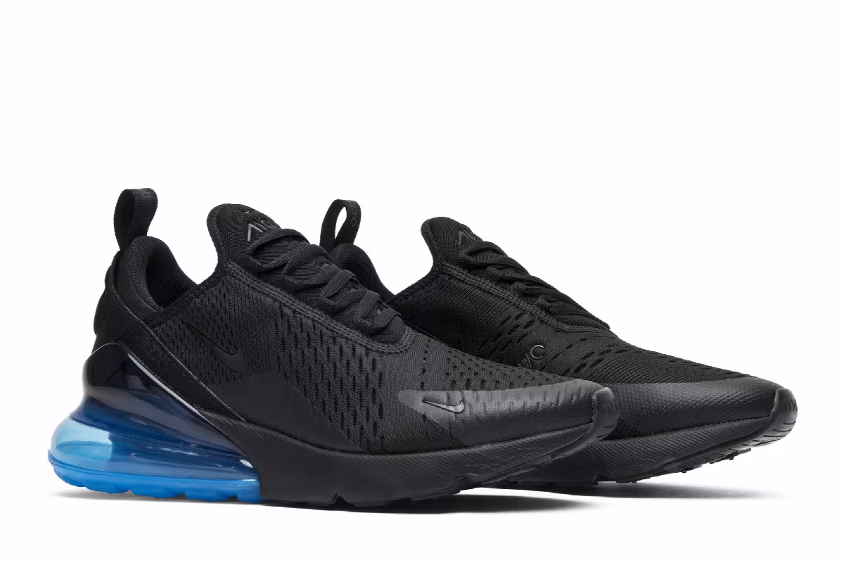 Nike Air Max 270 Black Photo Blue, view 9