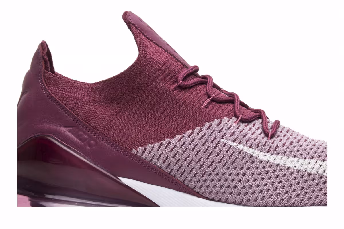 Nike Air Max 270 Flyknit Plum Fog, view 3