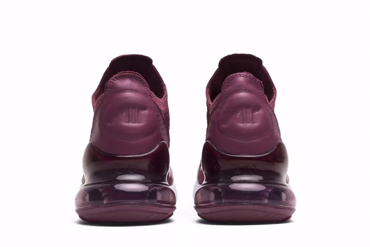 Nike Air Max 270 Flyknit Plum Fog, view 7
