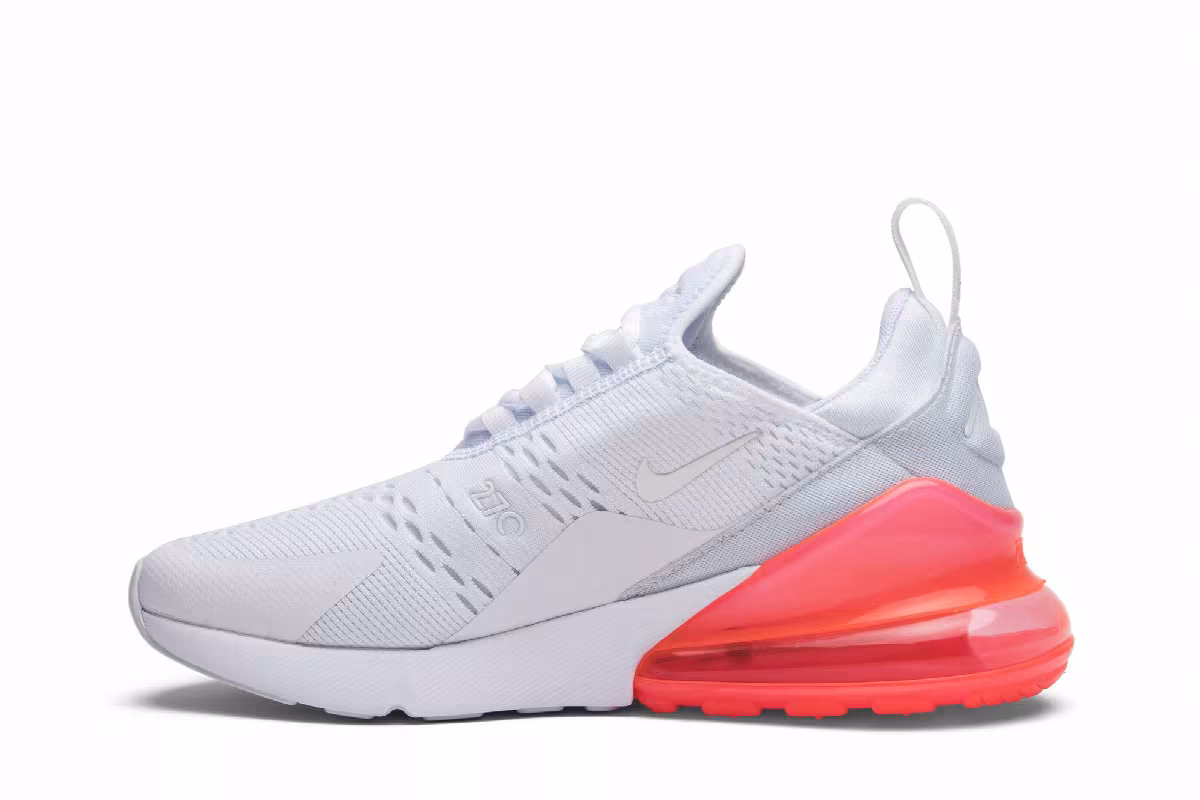 Nike Air Max 270 White Hot Punch, view 4