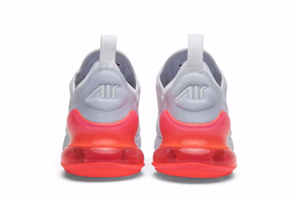 Nike Air Max 270 White Hot Punch, view 7