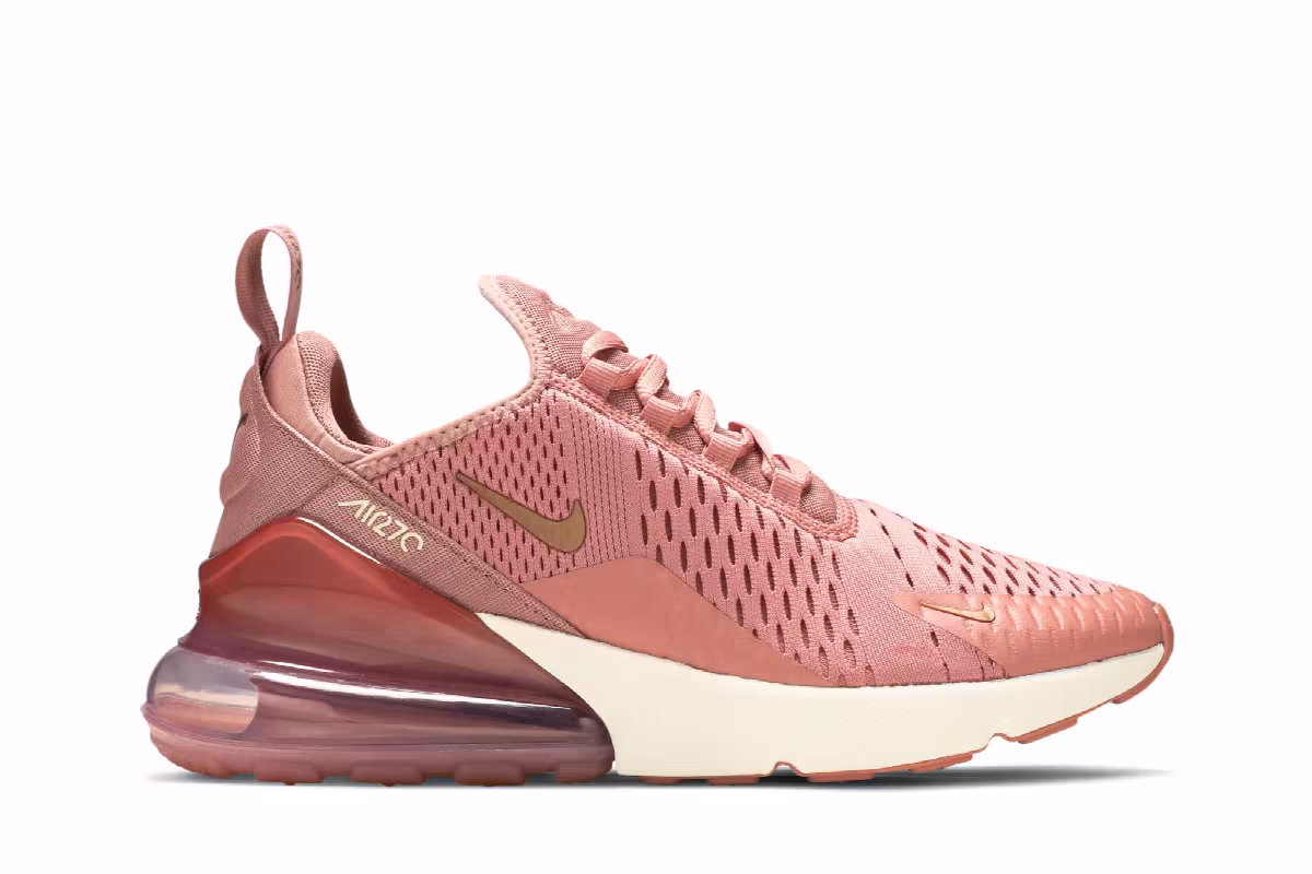 Nike Women's Air Max 270 Rust Pink, view 2