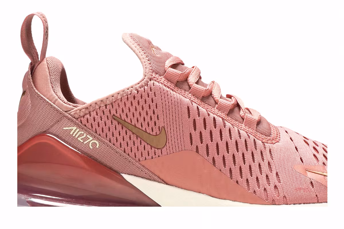 Nike Women's Air Max 270 Rust Pink, view 3