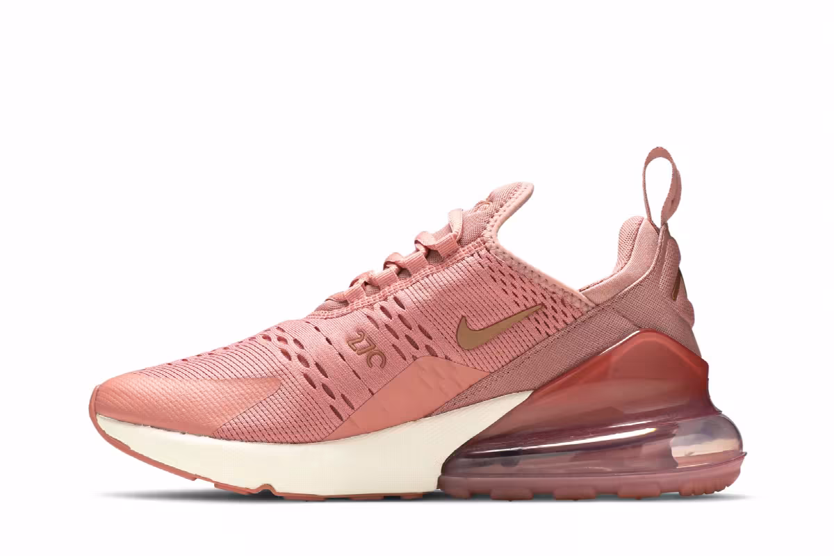 Nike Women's Air Max 270 Rust Pink, view 4