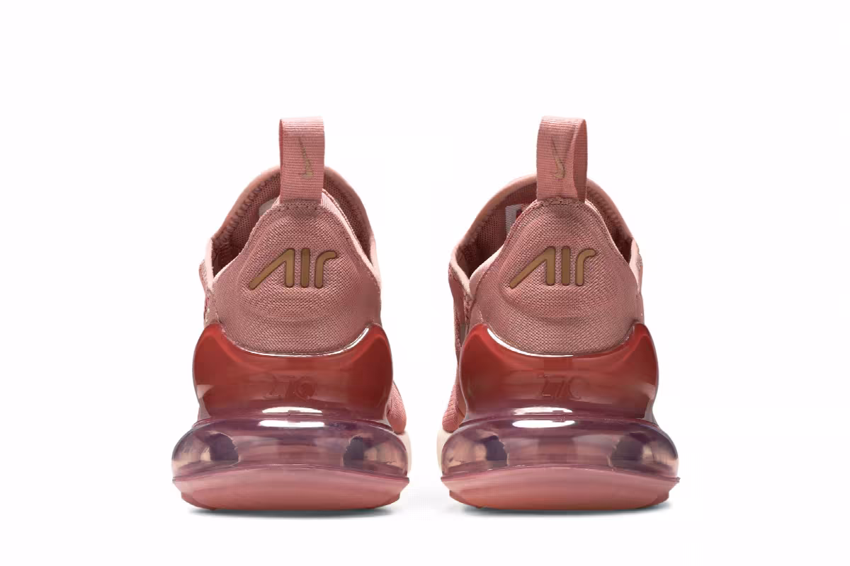Nike Women's Air Max 270 Rust Pink, view 7