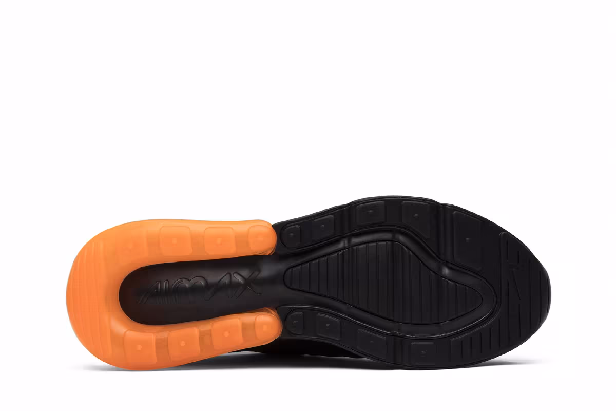 Nike Air Max 270 Black Orange, view 5