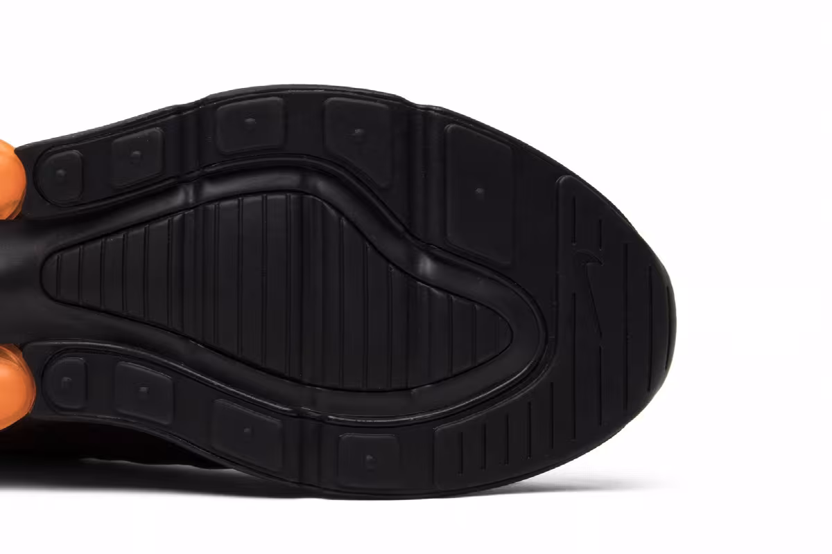 Nike Air Max 270 Black Orange, view 6